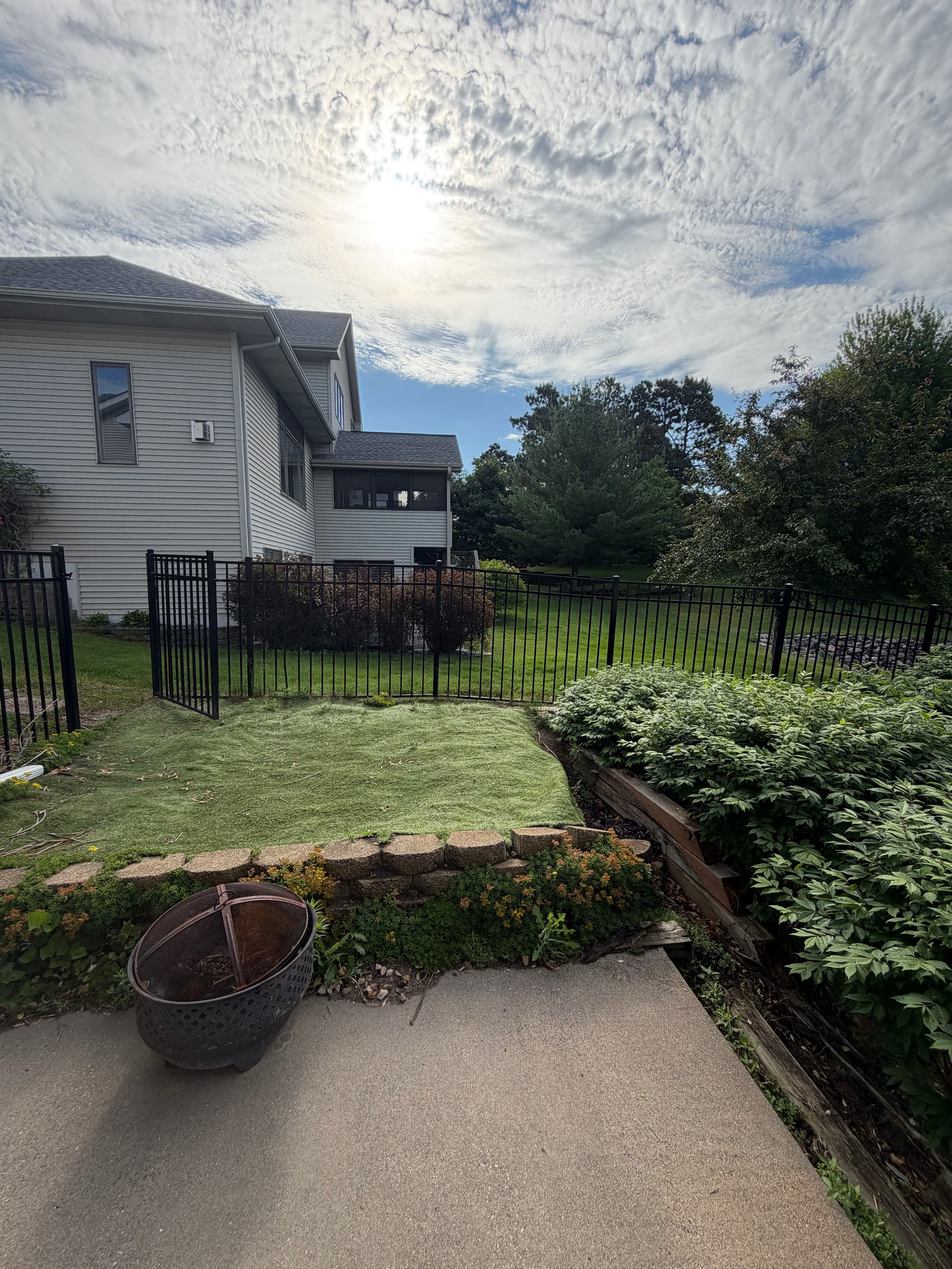 Gallery photos for Andover Backyard Gets Retaining Walls, Patio and Rock Install: Image #3