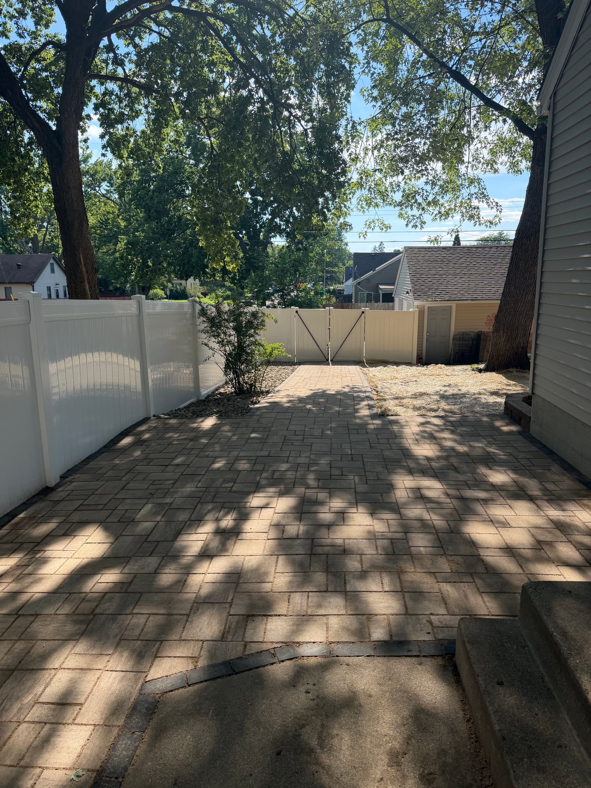 550 Sq. Ft. Patio Walkway and Retaining Wall Overhaul in Richfield
