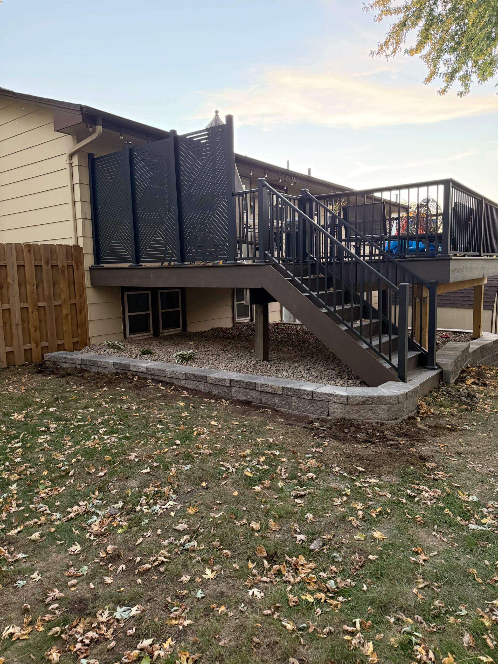 Gallery photos for 40-Foot Versa-Lock Retaining Wall in New Hope MN: Image #3