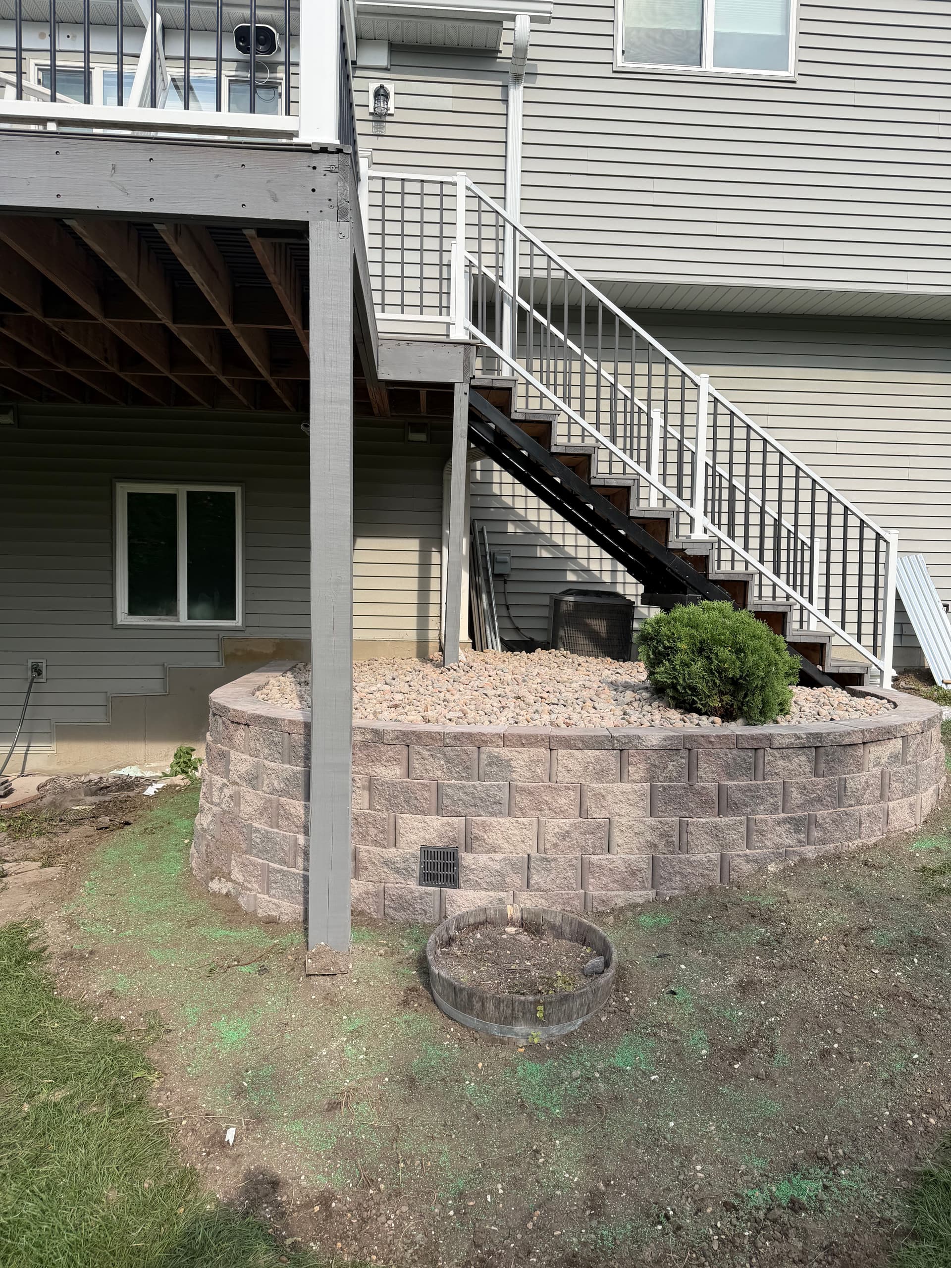 Gallery photos for 40-Foot Retaining Wall Rebuild in New Brighton: Image #3