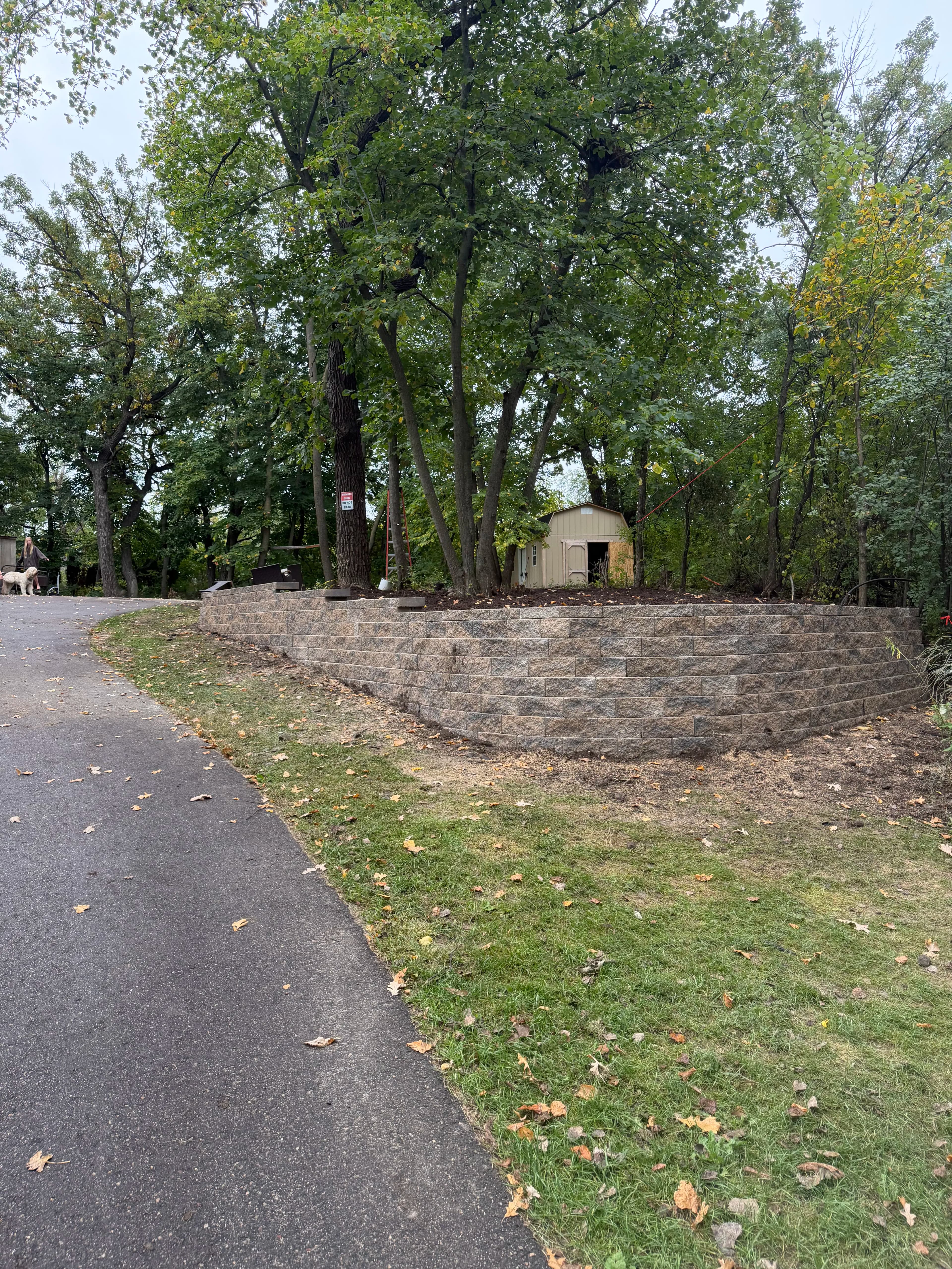 Project Nearly 50-Foot Versa-Lok Retaining Wall Built to Last image