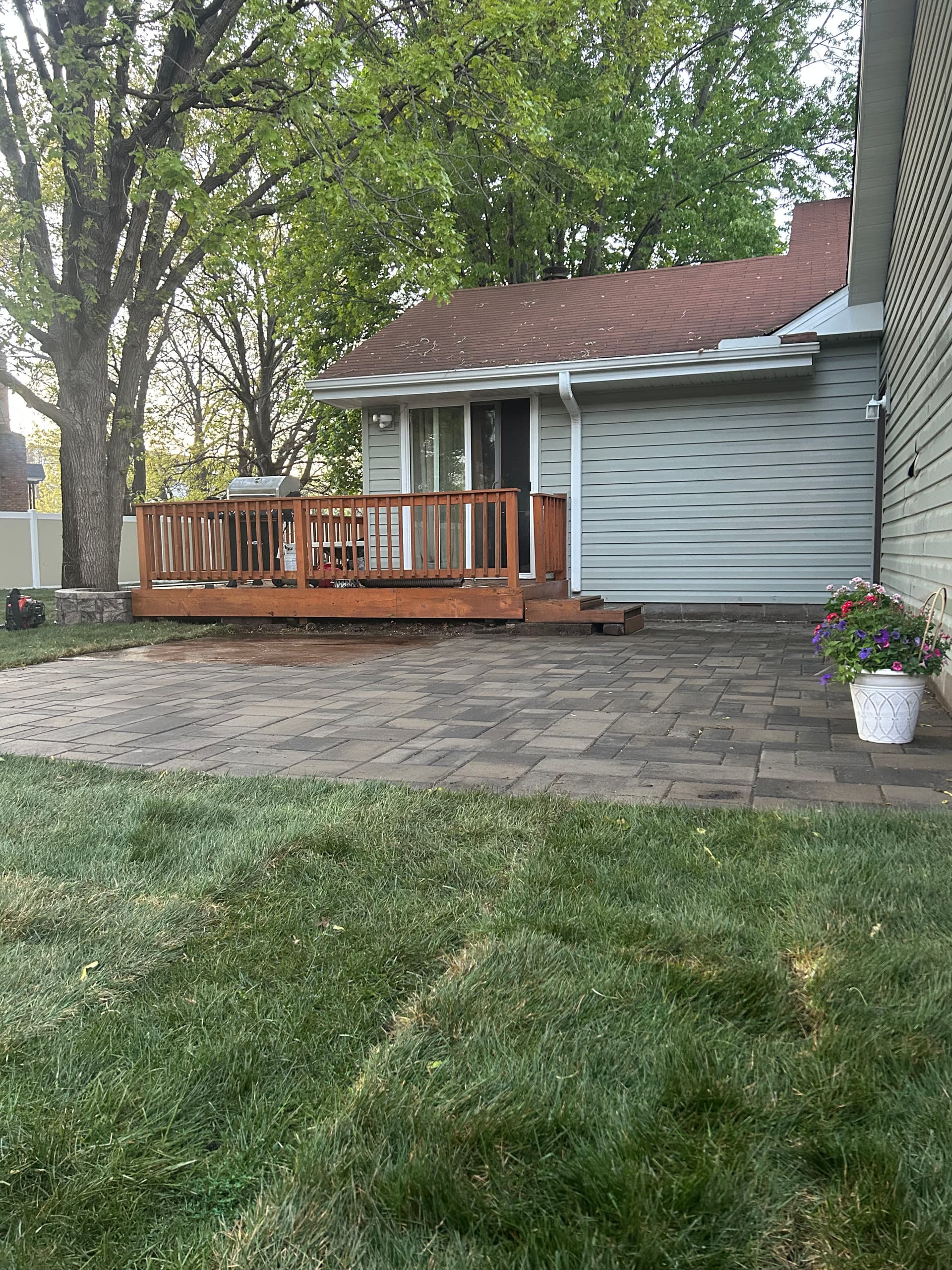 400 Sq. Ft. Paver Patio Installation in Mounds View MN image