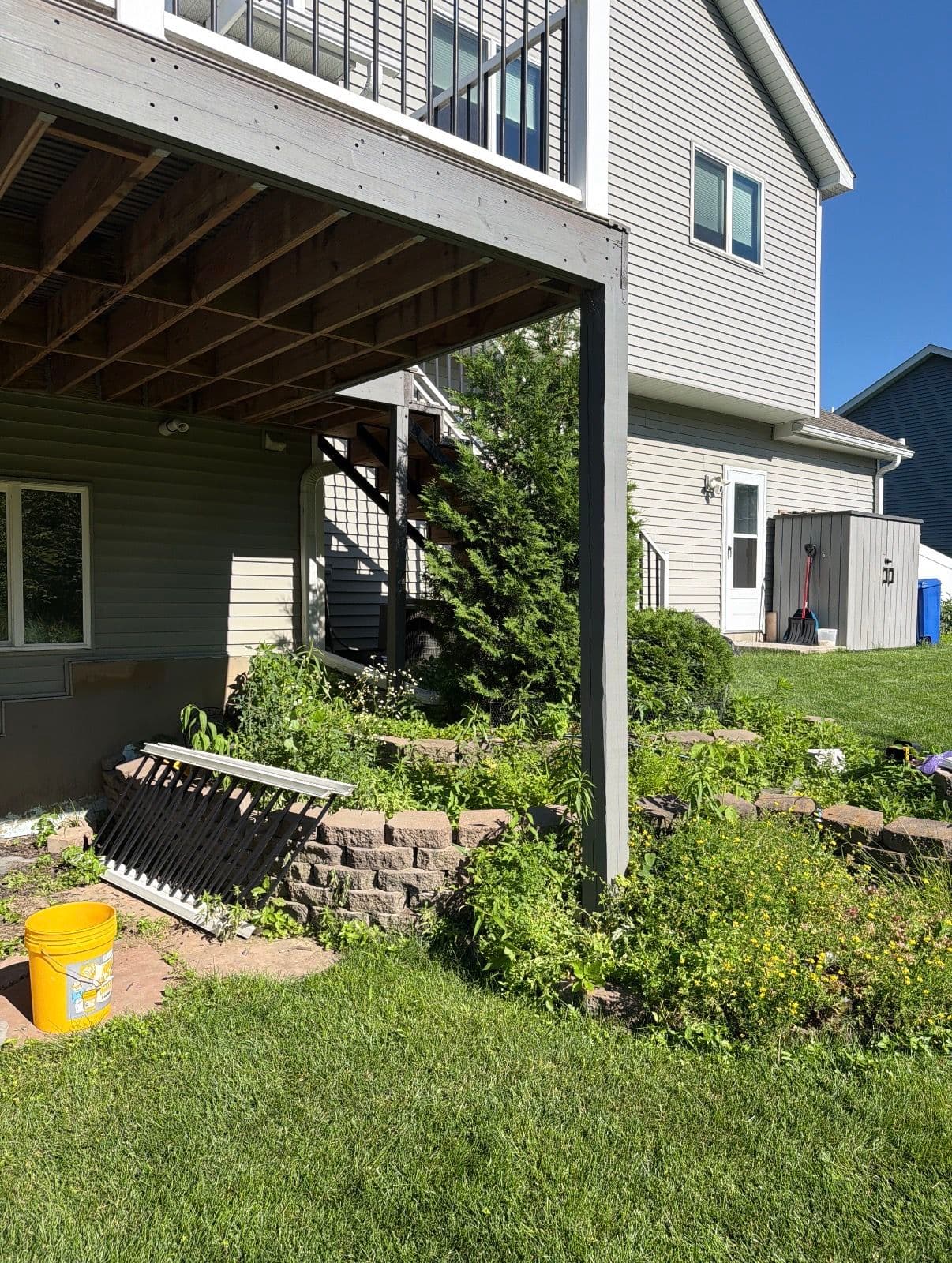 Gallery photos for 40-Foot Retaining Wall Rebuild in New Brighton: Image #4