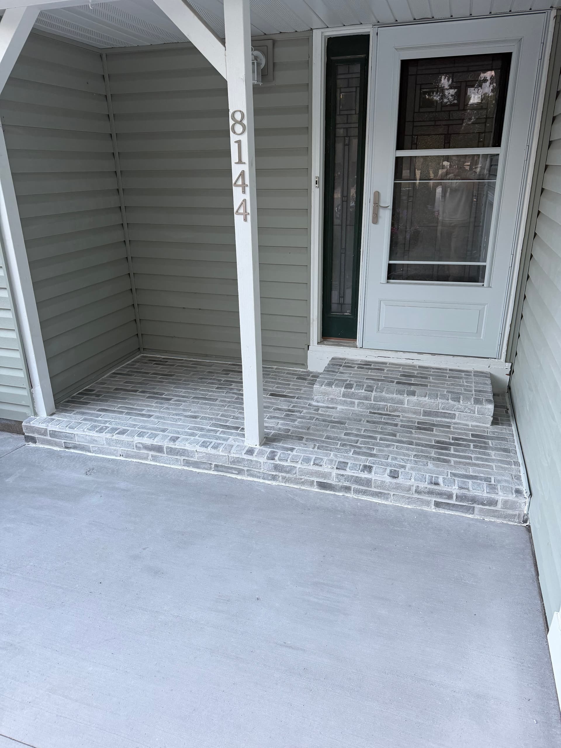 Gallery photos for Brick Veneer Entry Upgrade in Mounds View: Image #1